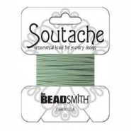 Beadsmith polyester soutache Schnur 3mm - Mint